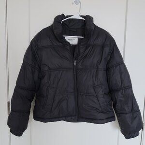 American Eagle Black Puffer Jacket